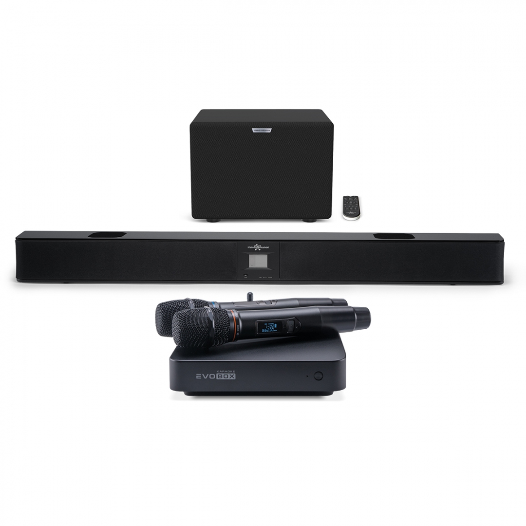 караоке-комплект EVOBOX Plus + EvoSound Bar (саундбар с караоке) в Грозном