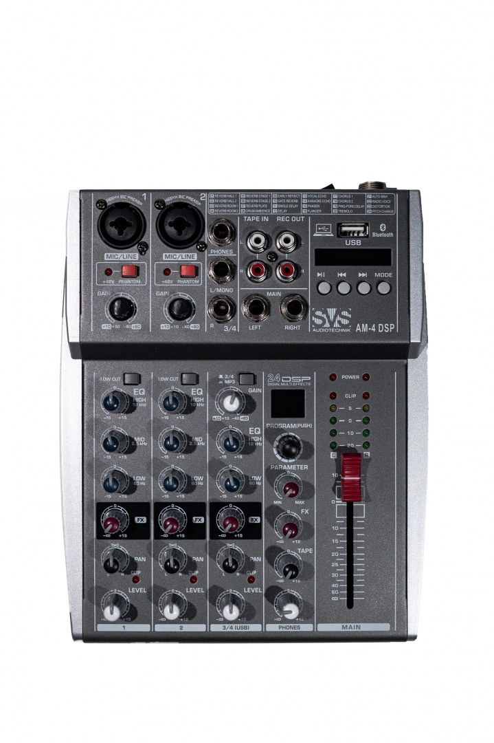 SVS Audiotechnik mixers AM-4 DSP Аналоговый микшерный пульт, 4-канала в Грозном
