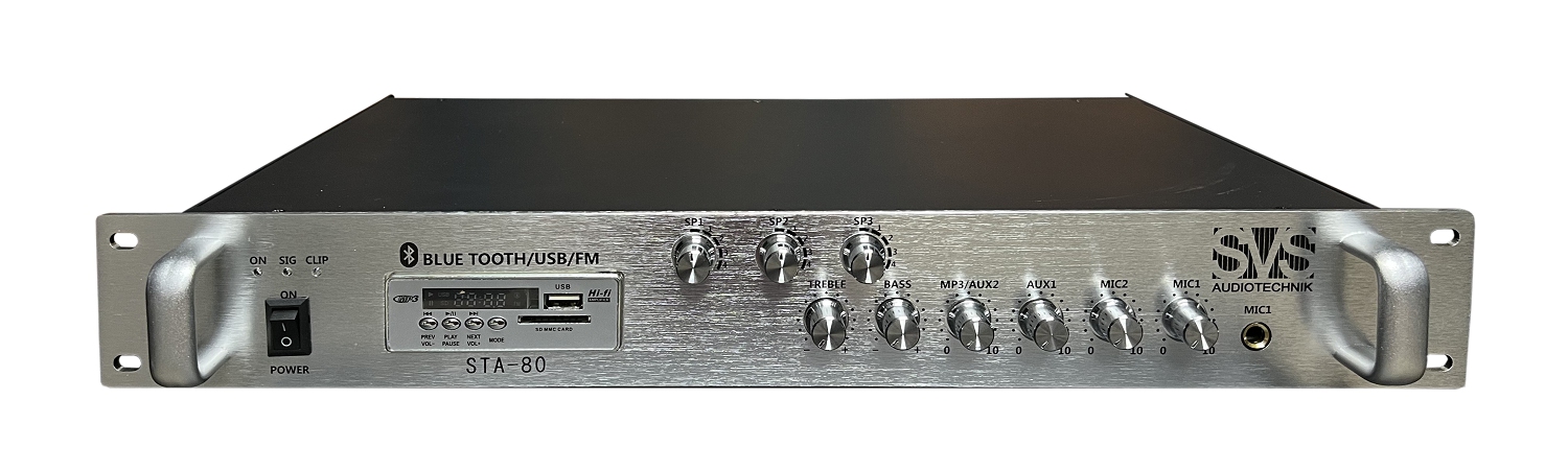 SVS Audiotechnik STA-80 Микшер-усилитель для систем Public Address в Грозном